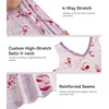 image:imageWiWi Nightgown for Women Super Soft Sleeveless Sleepwear Cool Vneck Sleep Shirts Bamboo Viscose Pj Gown S4XAgreyPeony