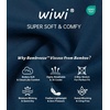 image:imageWiWi Nightgown for Women Super Soft Sleeveless Sleepwear Cool Vneck Sleep Shirts Bamboo Viscose Pj Gown S4XAink Blue