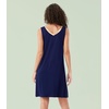 image:imageWiWi Nightgown for Women Super Soft Sleeveless Sleepwear Cool Vneck Sleep Shirts Bamboo Viscose Pj Gown S4XAnavy