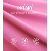 image:imageWiWi Nightgown for Women Super Soft Sleeveless Sleepwear Cool Vneck Sleep Shirts Bamboo Viscose Pj Gown S4XAraspberry Pink