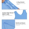 image:imageWiWi Nightgown for Women Super Soft Sleeveless Sleepwear Cool Vneck Sleep Shirts Bamboo Viscose Pj Gown S4XAsky Blue