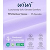 image:imageWiWi Nightgown for Women Super Soft Sleeveless Sleepwear Cool Vneck Sleep Shirts Bamboo Viscose Pj Gown S4XAtaro Purple