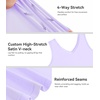 image:imageWiWi Nightgown for Women Super Soft Sleeveless Sleepwear Cool Vneck Sleep Shirts Bamboo Viscose Pj Gown S4XAtaro Purple