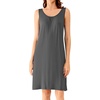image:imageWiWi Nightgown for Women Super Soft Sleeveless Sleepwear Cool Vneck Sleep Shirts Bamboo Viscose Pj Gown S4XCcharcoal
