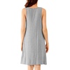 image:imageWiWi Nightgown for Women Super Soft Sleeveless Sleepwear Cool Vneck Sleep Shirts Bamboo Viscose Pj Gown S4XCheather Grey