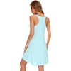 image:imageWiWi Nightgowns for Women Bamboo Viscose Button Down Sleep Shirt Super Soft Sleeveless Dress Cooling Tank Nightshirts SXXLAqua