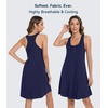image:imageWiWi Nightgowns for Women Bamboo Viscose Button Down Sleep Shirt Super Soft Sleeveless Dress Cooling Tank Nightshirts SXXLNavy