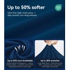 image:imageWiWi Nightgowns for Women Bamboo Viscose Super Soft Short Sleeve Sleep Dress Cooling Ladies Plus Size Lounge Sleepwear S4XInk Blue