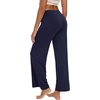 image:imageWiWi Pajama Pants for Women Comfy Soft Comfortable Pajamas Womens Lounge Sleep Pj Bottoms Viscose from Bamboo SXXLAblacknavy