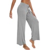 image:imageWiWi Pajama Pants for Women Comfy Soft Comfortable Pajamas Womens Lounge Sleep Pj Bottoms Viscose from Bamboo SXXLAcharcoal Heatherheather Grey