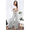 image:imageWiWi Pajama Pants for Women Comfy Soft Comfortable Pajamas Womens Lounge Sleep Pj Bottoms Viscose from Bamboo SXXLBlight Heather Grey