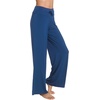 image:imageWiWi Pajama Pants for Women Comfy Soft Comfortable Pajamas Womens Lounge Sleep Pj Bottoms Viscose from Bamboo SXXLBprussian Blue
