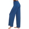 image:imageWiWi Pajama Pants for Women Comfy Soft Comfortable Pajamas Womens Lounge Sleep Pj Bottoms Viscose from Bamboo SXXLBprussian Blue