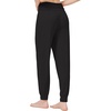 image:imageWiWi Pajama Pants for Women Soft Lounge Joggers Pockets Comfy Sleep Bottoms Viscose from Bamboo Pjs Jogger SXXLBlack