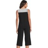 image:imageWiWi Pajama Set for Women Tank Top 2 Piece PJ Comfy Viscose from Bamboo Sleepwear Sleeveless Loungewear SXXLCblack