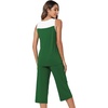 image:imageWiWi Pajama Set for Women Tank Top 2 Piece PJ Comfy Viscose from Bamboo Sleepwear Sleeveless Loungewear SXXLCdark Green