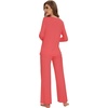 image:imageWiWi Pajamas for Women Long Sleeve Cooling Sleepwear Pants Set Super Soft Pj Viscose from Bamboo Loungewear Sets SXXLBcoral