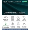 image:imageWiWi Pajamas for Women Short Sleeve Top with Shorts Viscose from Bamboo Pajama Set Cooling Sleepwear SXXLCforest Green