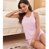 image:imageWiWi Soft Viscose from Bamboo Pajamas for Women Tank Top and Shorts Sleepwear Cool Pjs Sleeveless Pajama Set SXXLPink