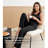image:imageWiWi Tank Tops for Women Super Soft Sleeveless Pajama TShirt Cooling Loungewear Basic Shirts Viscose Bamboo Tee SXXLAblack