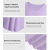 image:imageWiWi Tank Tops for Women Super Soft Sleeveless Pajama TShirt Cooling Loungewear Basic Shirts Viscose Bamboo Tee SXXLBtaro Purple