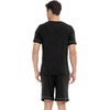 image:imageWiWi Viscose from Bamboo Loose Comfy Pajamas Set for Men Soft Summer Short Sleeve Sleepwear SXXLBlack