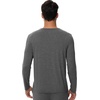 image:imageWiWi Viscose from Bamboo Mens Long Sleeve Tees Sun Protection Athletic Crew Neck Shirts for Pajamas SXXLAdark Heather Grey