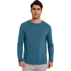 image:imageWiWi Viscose from Bamboo Mens Long Sleeve Tees Sun Protection Athletic Crew Neck Shirts for Pajamas SXXLAgreen