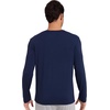 image:imageWiWi Viscose from Bamboo Mens Long Sleeve Tees Sun Protection Athletic Crew Neck Shirts for Pajamas SXXLAnavy