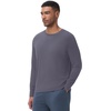 image:imageWiWi Viscose from Bamboo Mens Long Sleeve Tees Sun Protection Athletic Crew Neck Shirts for Pajamas SXXLBdark Grey