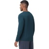 image:imageWiWi Viscose from Bamboo Mens Long Sleeve Tees Sun Protection Athletic Crew Neck Shirts for Pajamas SXXLBdeep Teal