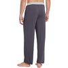 image:imageWiWi Viscose from Bamboo Mens Pajama Pants Soft Lounge Bottoms Sweatpants Sleep Pant Drawstring with Pockets SXXLAdark GreyLight Heather Grey