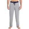 image:imageWiWi Viscose from Bamboo Mens Pajama Pants Soft Lounge Bottoms Sweatpants Sleep Pant Drawstring with Pockets SXXLAheather GreyNavy