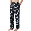 image:imageWiWi Viscose from Bamboo Mens Pajama Pants Soft Lounge Bottoms Sweatpants Sleep Pant Drawstring with Pockets SXXLBdog