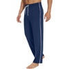 image:imageWiWi Viscose from Bamboo Mens Pajama Pants Soft Lounge Bottoms Sweatpants Sleep Pant Drawstring with Pockets SXXLCnautical Blue