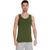 image:imageWiWi Viscose from Bamboo Mens Tank TShirt Soft Crewneck Undershirts Moisture Wicking Sleeveless Tanks Undershirt SXXLAarmy Green