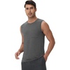 image:imageWiWi Viscose from Bamboo Mens Tank TShirt Soft Crewneck Undershirts Moisture Wicking Sleeveless Tanks Undershirt SXXLBdark Heather Grey