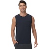 image:imageWiWi Viscose from Bamboo Mens Tank TShirt Soft Crewneck Undershirts Moisture Wicking Sleeveless Tanks Undershirt SXXLBmoonlight Blue