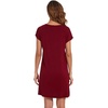 image:imageWiWi Viscose from Bamboo Nightgowns for Women Short Sleeve Pajama Dress Vneck Summer Night Shirts SXXLDwine