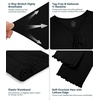 image:imageWiWi Viscose from Bamboo Pajama Sets for Women Super Soft Pjs Short Sleeve with Pants Cooling Sleepwear Loungewear SXXLAblack