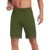 image:imageWiWi Viscose from Bamboo Pajama Short for Men Soft Knit Sleep Bottoms Summer Lounge Short Pants Cool Loungewear SXXLBarmy Green