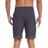 image:imageWiWi Viscose from Bamboo Pajama Short for Men Soft Knit Sleep Bottoms Summer Lounge Short Pants Cool Loungewear SXXLBdark Grey