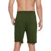 image:imageWiWi Viscose from Bamboo Pajama Short for Men Soft Knit Sleep Bottoms Summer Lounge Short Pants Cool Loungewear SXXLCarmy Green