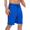 image:imageWiWi Viscose from Bamboo Pajama Short for Men Soft Knit Sleep Bottoms Summer Lounge Short Pants Cool Loungewear SXXLCbright Blue