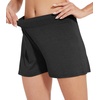 image:imageWiWi Viscose from Bamboo Pajama Shorts for Women Soft Casual Sleep Wide Leg Lounge Bottoms Pj SXXLCharcoal Heather