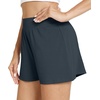 image:imageWiWi Viscose from Bamboo Pajama Shorts for Women Soft Casual Sleep Wide Leg Lounge Bottoms Pj SXXLMidnight Blue