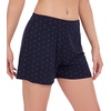image:imageWiWi Viscose from Bamboo Pajama Shorts for Women Soft Casual Sleep Wide Leg Lounge Bottoms Pj SXXLNavyWhite Dots
