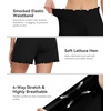 image:imageWiWi Viscose from Bamboo Pajama Shorts for Women Soft Sleep Boxers High Waisted Lounge Short Pj Bottoms SXXLAblack