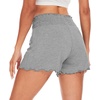 image:imageWiWi Viscose from Bamboo Pajama Shorts for Women Soft Sleep Boxers High Waisted Lounge Short Pj Bottoms SXXLAheather Grey