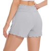 image:imageWiWi Viscose from Bamboo Pajama Shorts for Women Soft Sleep Boxers High Waisted Lounge Short Pj Bottoms SXXLAlight Grey
